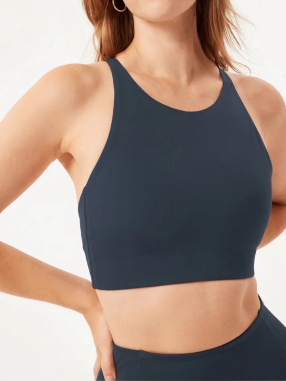 Girlfriend Collective Midnight Topanga Bra